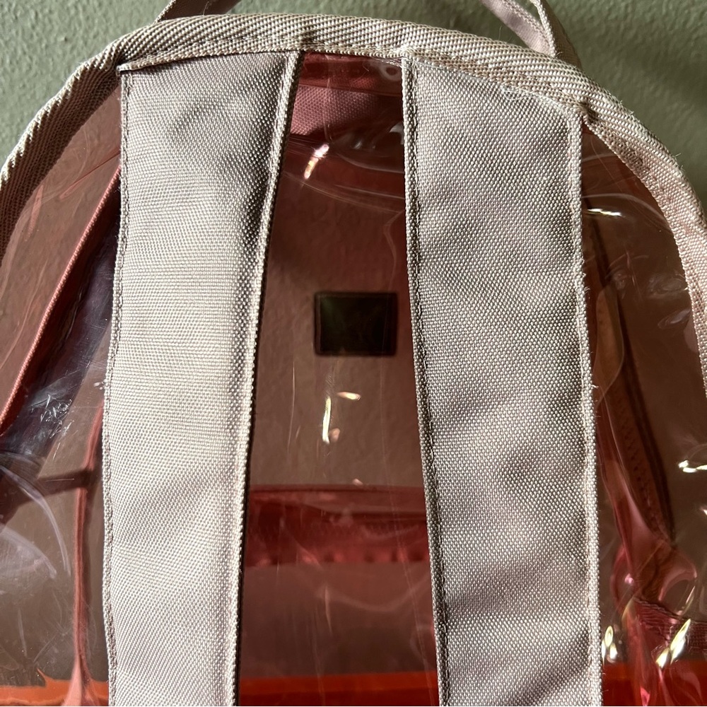 Herschel Supply Company Clear PVC Backpack with Pink Trim - Picture 9 of 14